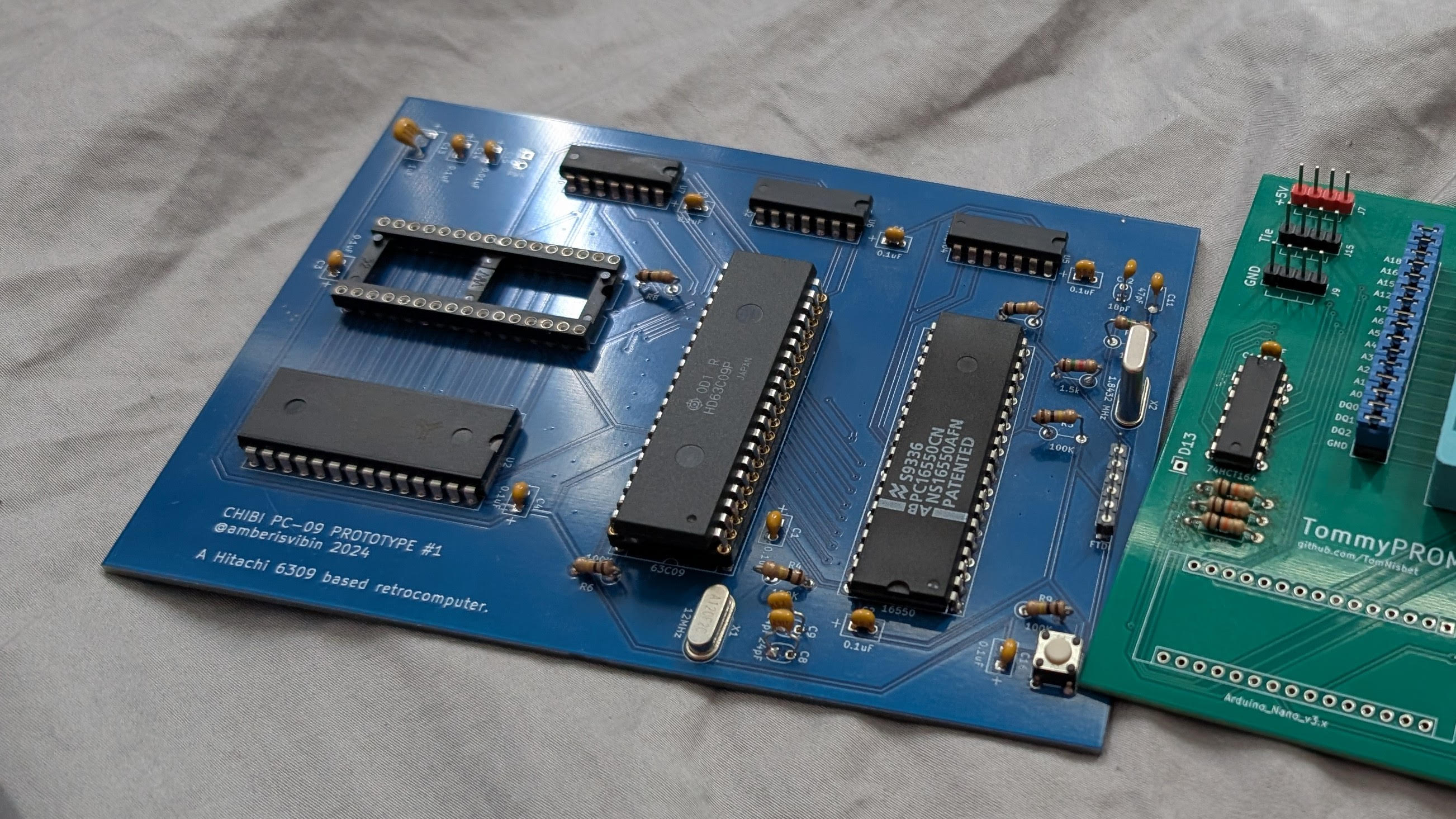 assembled pcb